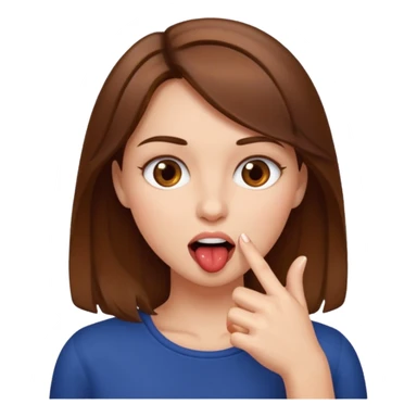 make her bite the finder sticker