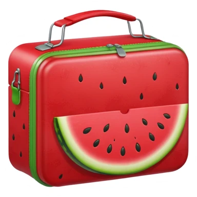 Watermelon lunch box  sticker
