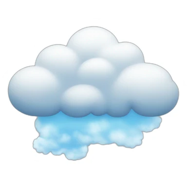 Étoile avec nuage sticker