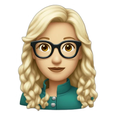 maire lunettes sticker