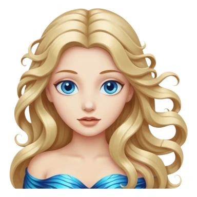 Beautiful mystic siren sticker