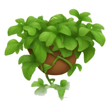Hanging vine plant  sticker