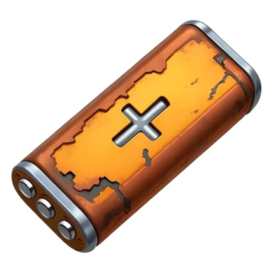 Alkaline Battery draining battery sticker