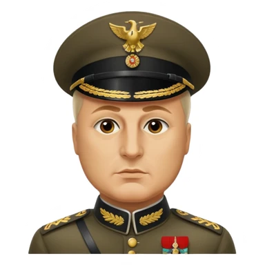 benito mussolini sticker