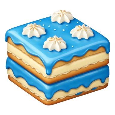 Blue Pastry sticker