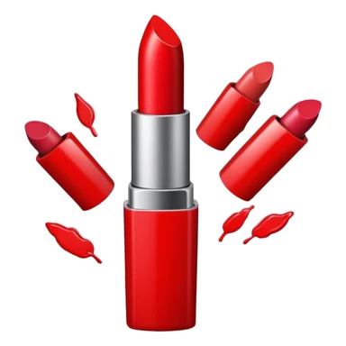 Lipstick marks sticker