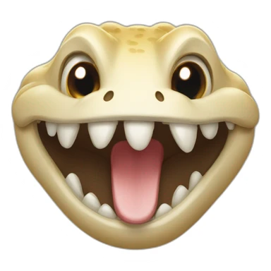 Schlange lachen sticker