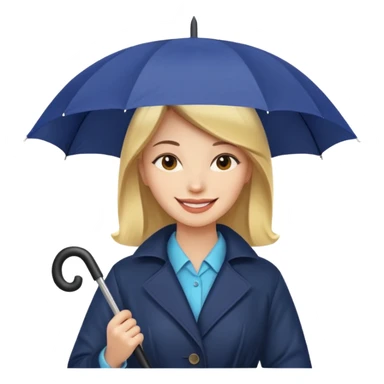 HOLDİNG UMBRELLA WOMAN sticker