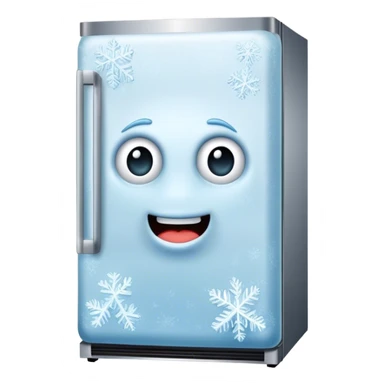 deep freeze fridge sticker