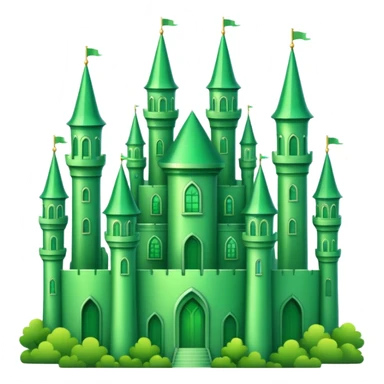 the emerald city from the wizard of oz sticker