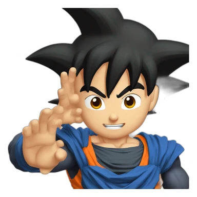 Goku tunisian  sticker