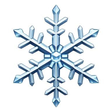 give me a aesthetic snow flake sticker