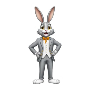 Bugs Bunny full body sticker