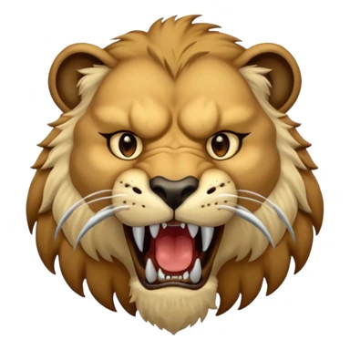 saber-toothed Smilodon sticker