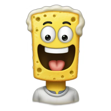 Bob esponja cabreado sticker
