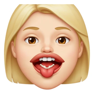 Labio mordido
 sticker