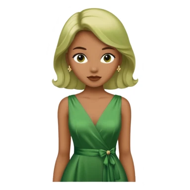 green dres sticker