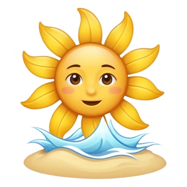 Sunny morning sticker