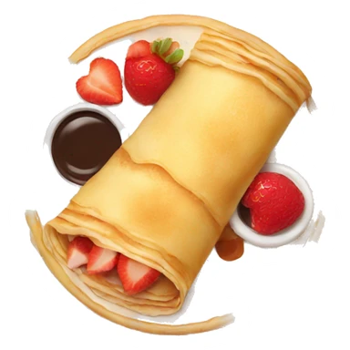 round crepes sticker
