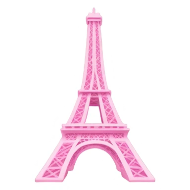 pink eiffel tower sticker