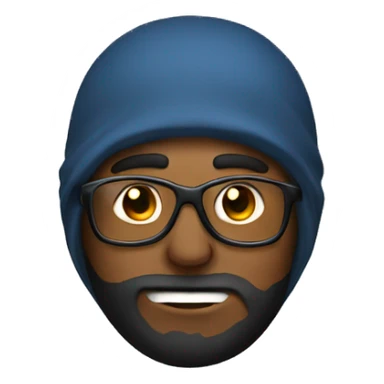 A  university professor with a ski mask sticker