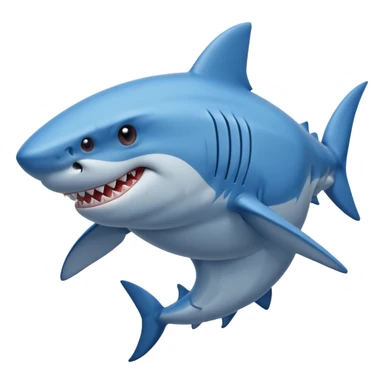 shark with rizz  sticker