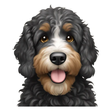 purdue Bernedoodle sticker