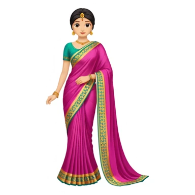 saree sticker