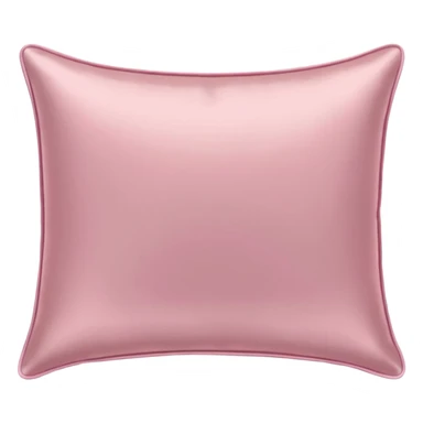 Light pink satin pillow  sticker