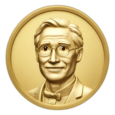 nobel prize medal sticker