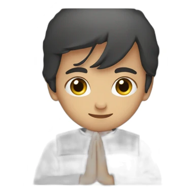 A pray namaz  sticker