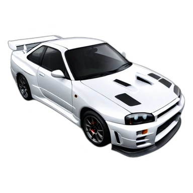 Skyline GTR 34 sticker