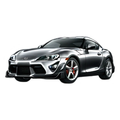 Toyota supra twin turbo sticker