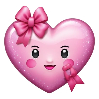 Pink girly aesthetic emojis sticker