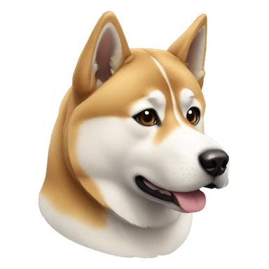akita inu sticker