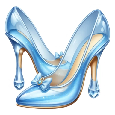 Cinderella shoe sticker