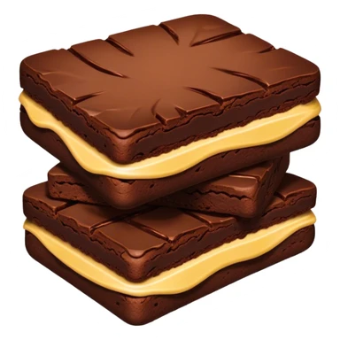 Sandwich brownie  sticker