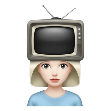 Skivid toilet TV woman from Skividi toilet sticker