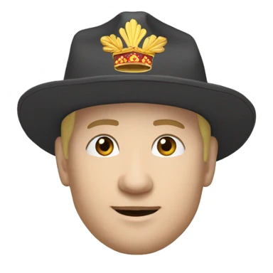 Vladimir poutine avc une casquette  sticker