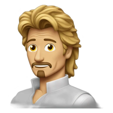 johnny halliday sending love sticker