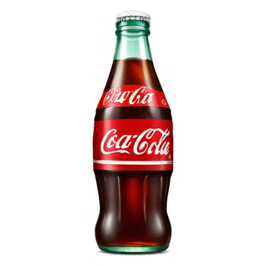 coca cola bottle, ios sticker