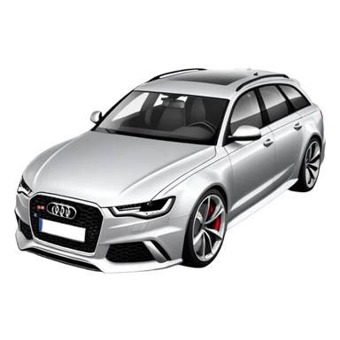 Audi rs6 sticker