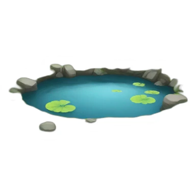 small pond sticker