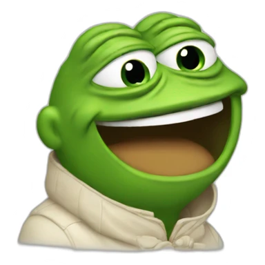pepe crying dance sticker