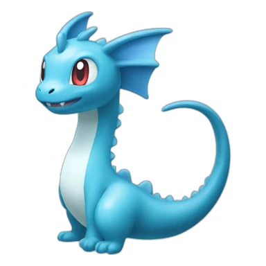 Dragonair pokemon sticker
