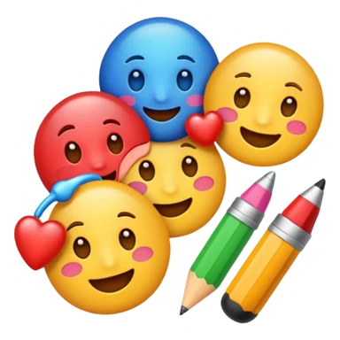 copywriting emoj sticker