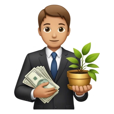 unlim profit trading plant sticker