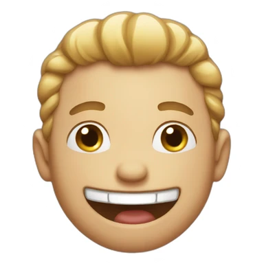 Laughing very hard sticker