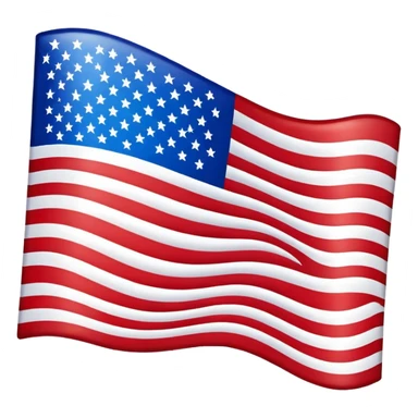 american flag  sticker
