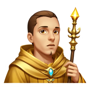Golden Arcanist sticker